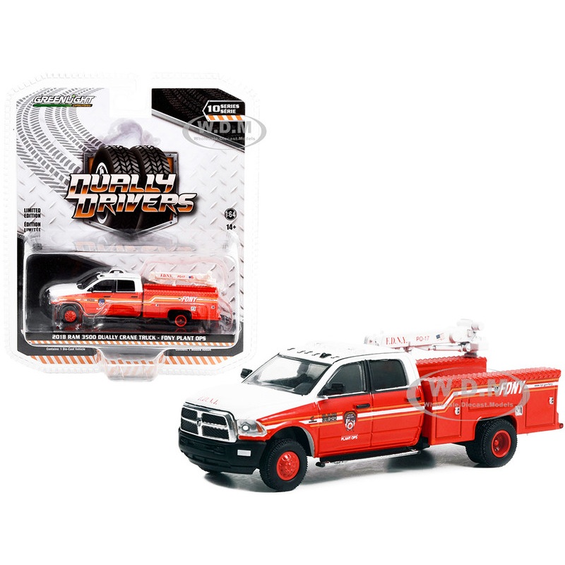 Fire And Rescue Dually Fire & Rescue Set of 6 pieces Series 4 1/64 Diecast Model Car ...